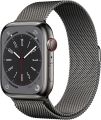Apple Watch Series 8 GPS + Cellular 41mm Grafit Paslanmaz Çelik Kasa