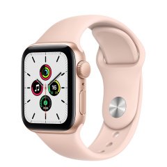 Apple Watch SE Gümüş Rengi, Uzay Grisi, Pembe, 40mm,  Alüminyum Kasa ve Spor Kordon Hafif özellikteki alüminyum kasa, uzay endüstrisi standartlarında %100 geri dönüştürülmüş bir alaşımdan üretiliyor.  İnovatif bir pim mekanizmasına sahip olan Spor Kordon,