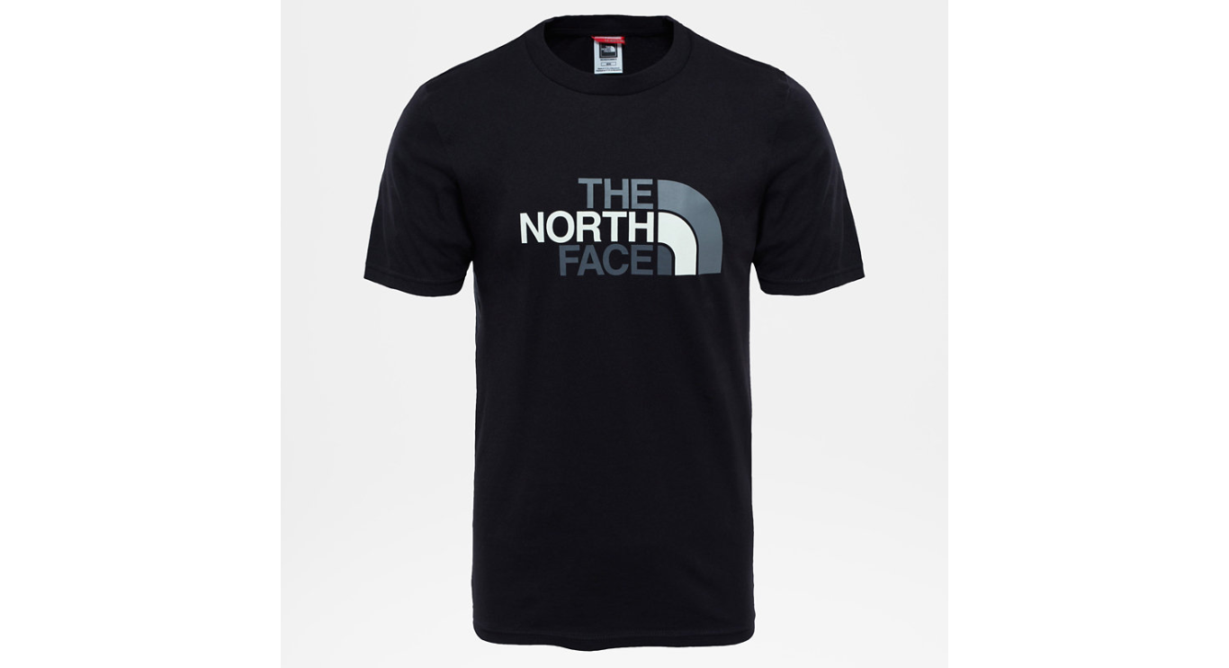 The North Face M S/S Easy Tee EU Tnf Black Erkek Tişört