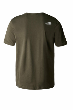 The North Face M S/S Rust 2 Tee New Taube Green Gravel Erkek Tişört