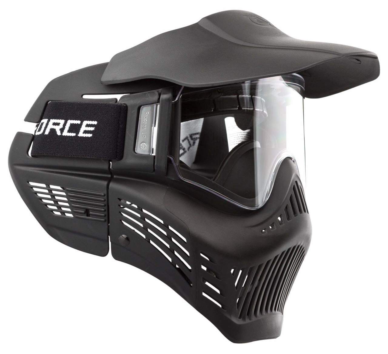 V-FORCE ARMOR TERMAL SİYAH PAINTBALL MASKESİ