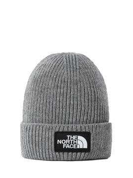 The North Face Logo Box Cuffed Beanie Unisex Bere