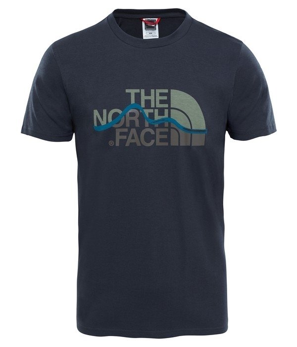 The North Face M S S Mountain Line Tee Erkek