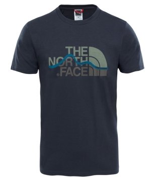 The North Face M S S Mountain Line Tee Erkek