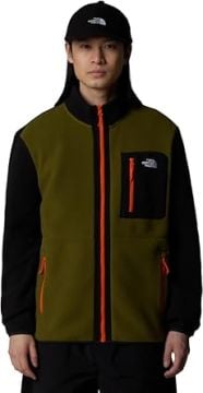 The North Face Erkek Yumori Tam  Boy Fermuarlı Polar Mont