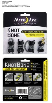 Nite-ize Knotbone No3 4Pack With Cord