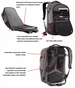 Surge laptop backpack online