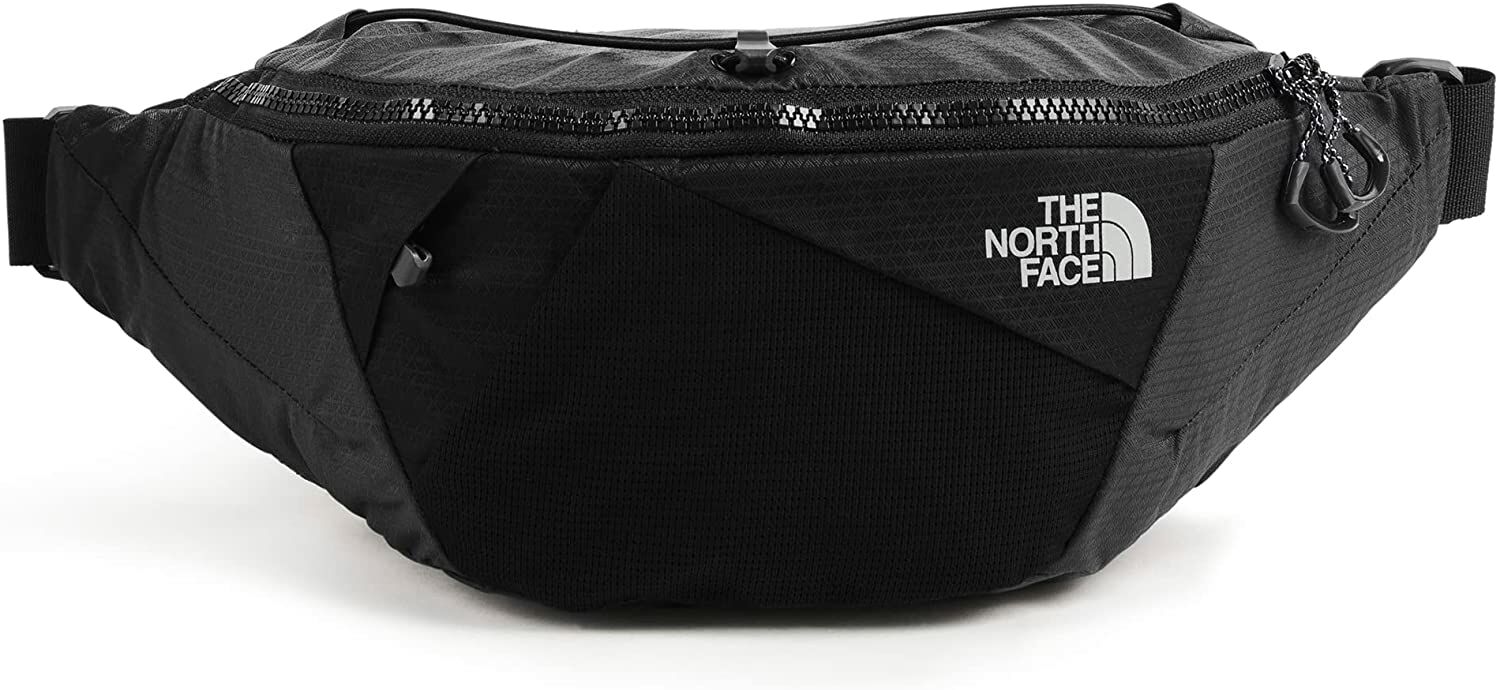 The North Face Lumbnical S Asphalt Grey/Tnf Black Değerli ve önemli eşyalar için küçük ve kompakt arazi yol arkadaşı