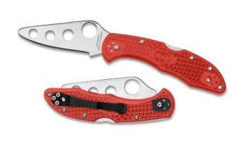 SPYDERCO C11TR DELICA TRAINER KIRMIZI ÇAKI