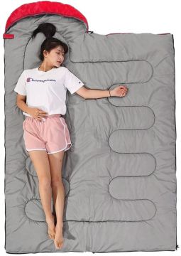 Evolite Camper Pro SQ Uyku Tulumu 0ºC - Kırmızı