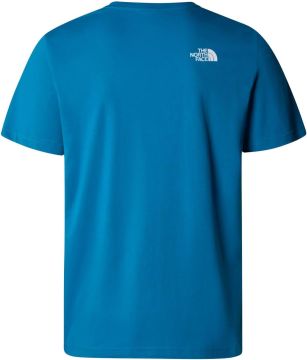 The North Face M S/S Easy Tee Adriatic Blue Erkek Tişört