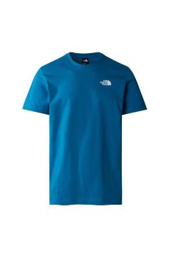 The North Face M S/S Box Nse Celebration Tee Adriatic Blue Erkek Tişört