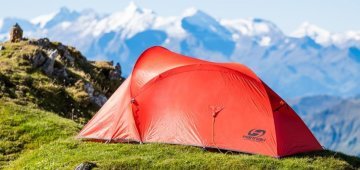 Hannah Hawk 2 Snow Kişilik Ultralight 5 Mevsim Çadır Mandarin Red