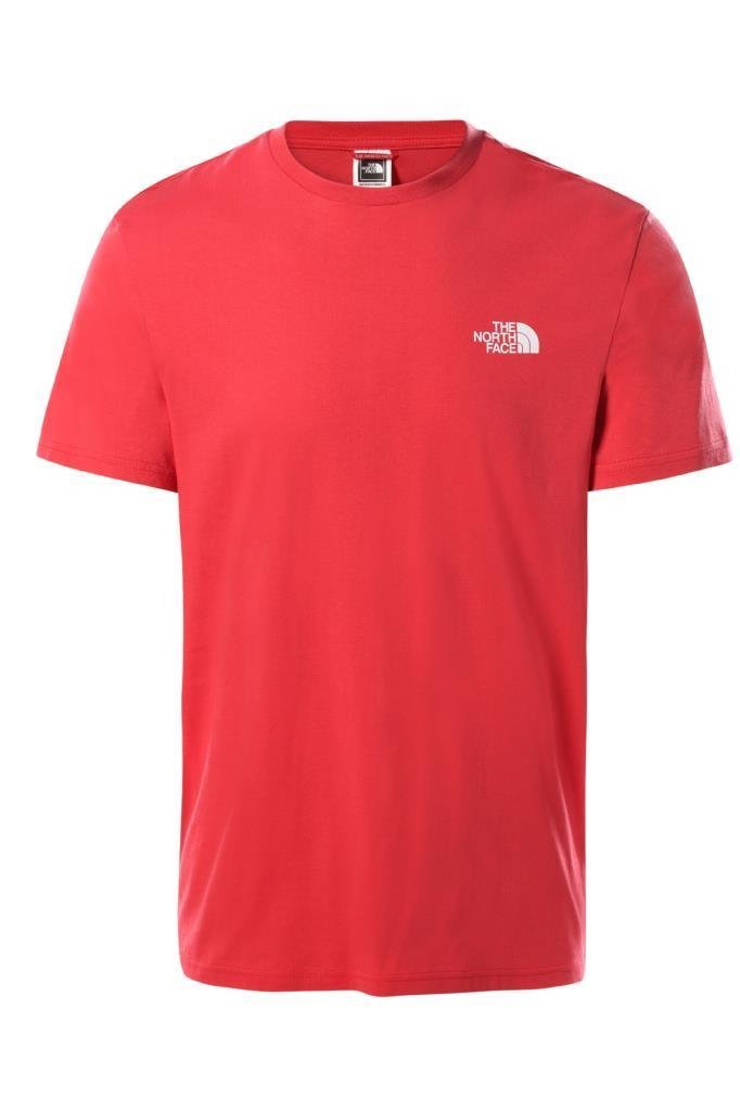 The North Face Simple Dome Erkek T-Shirt Kırmızı