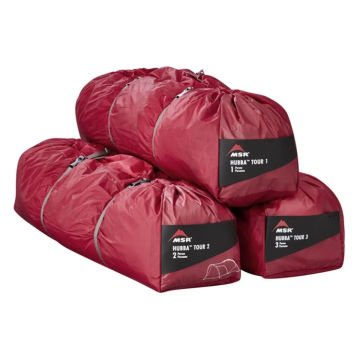MSR Hubba Tour 1 Tek Kişilik Çadır Red-Green