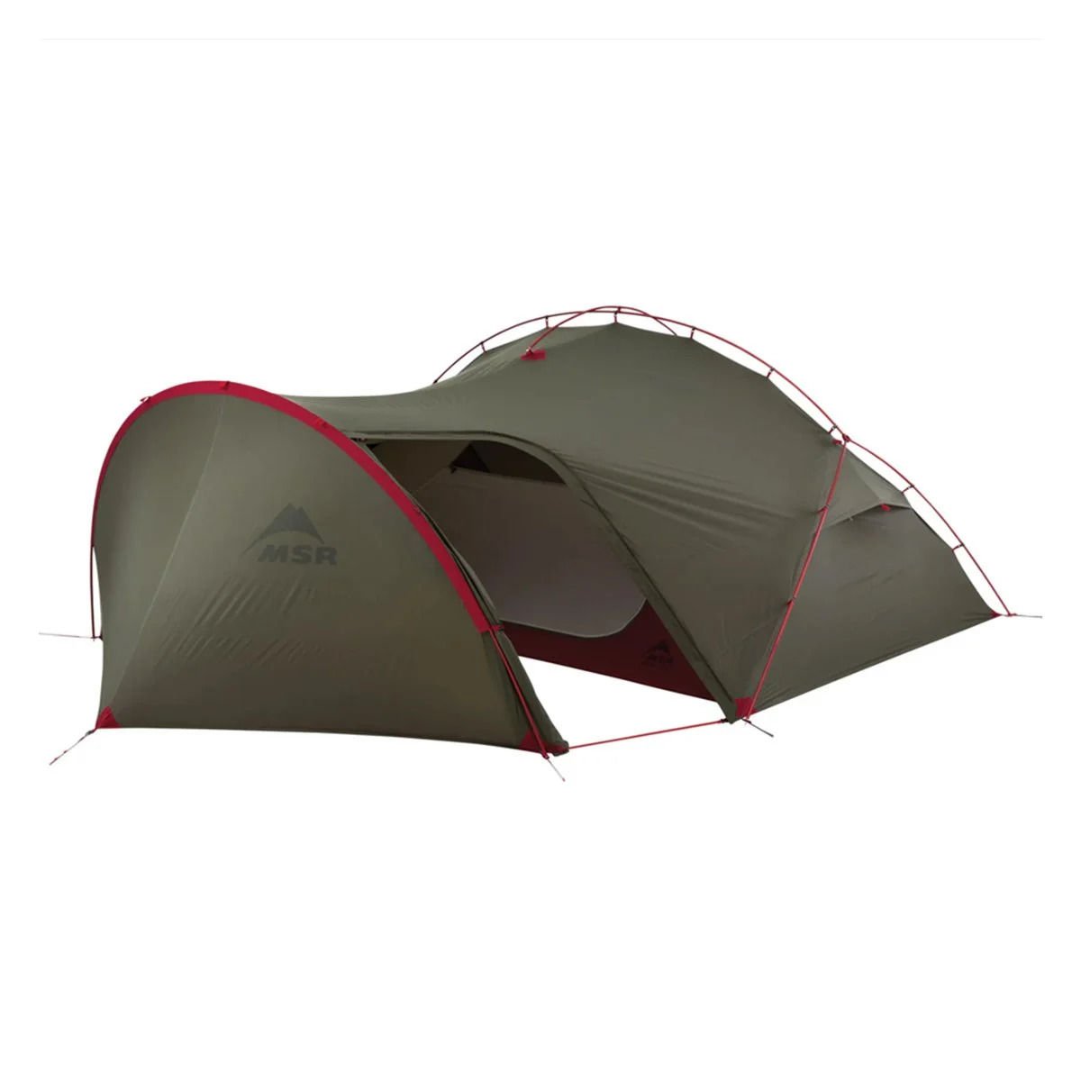 MSR Hubba Tour 1 Tek Kişilik Çadır Red-Green