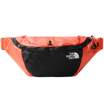 The North Face Lumbnical S Retro Orange/Tnf White Değerli ve önemli eşyalar için küçük ve kompakt arazi yol arkadaşı