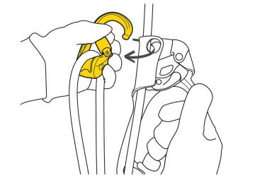 PETZL ROLLCLIP Z Makaralı Karabina P75 SL