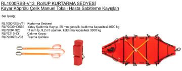 KOHLBRAT & BUNZ K&B RL1000 RollUP Konik Kurtarma Sedyesi RL1000RSB-V13