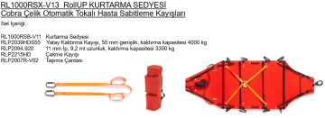 KOHLBRAT & BUNZ K&B RL1000 RollUP Konik Kurtarma Sedyesi RL1000RSB-V13
