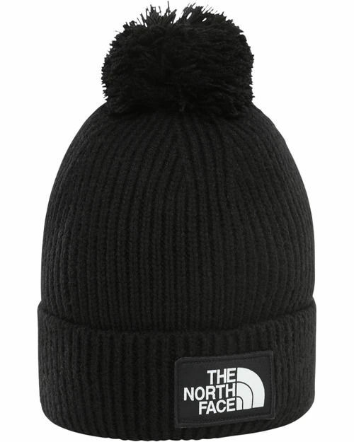 The North Face Logo Box Pom Beanie Unisex Bere