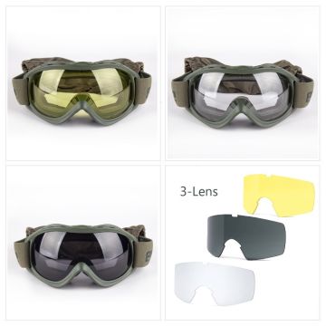 Evolite Balistik Protector Goggle-Khaki