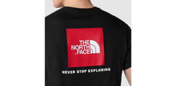 The North Face M S/S Redbox Tee EU Erkek Tişort Tnf Black