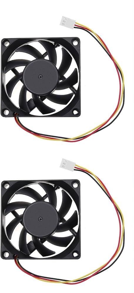 50x50x25mm 24V Dc Fan 3Kablolu