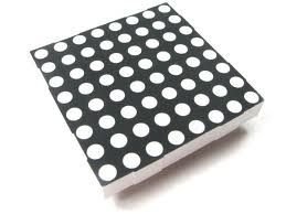 8x8 Dot-Matrix LED 5mm ( 60x60) Kırmızı Yeşil Ortak Anot