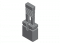 H:13.75mm Siyah Kapalı Jumper (149-4-002-F0-XS)