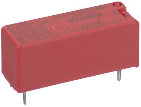 RY531024 024VDC 1 N/O 08A PCB RÖLE 5.0 mm