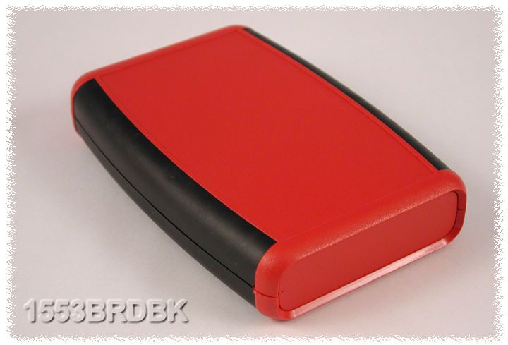 ABS Enclosure 117x79x24 Red/Black (1553BRDBK)