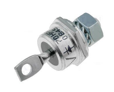 70HF120 (70A-1200V) Metal Diyot - Katot Şase
