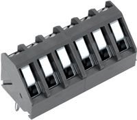 2 Pin 5mm 45°  250V Siyah Terminal Blok (AK300/2-5.0) ARK300/2)