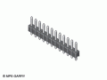 1x50 Tek Sıra Erkek Pin Header 180° Au (087-1-050-0-F-XS0) ASL050G