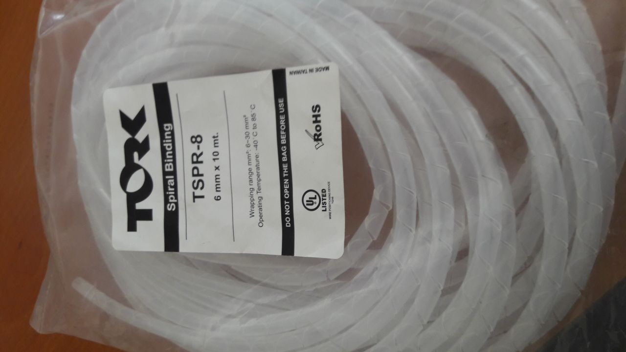 Kablo Toplama Helezon Sprilali  6mmx10 metre ( TSPR-8)