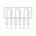 1K 4R/8-Pin Sıra Direnç RoHS