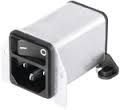 Line Filter IEC Plug Switch 4A (DC22.4121.111)
