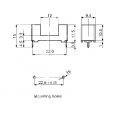 PTF78 (PCB Tip Sigorta Yuvası  5x20mm P22,6 )