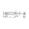 15mm Aralıyıcı Erkek/Dişi (DA5M3X15)