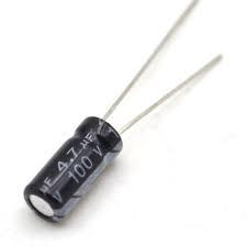 4.7uF 100V  5x11mm 105°C Şerit