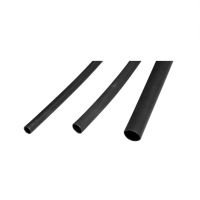 24mm İçi Yapışkanlı Siyah 0.6Metre