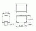 10µH 250mA SMD Bobin (SMCM453232-100K RoHS)