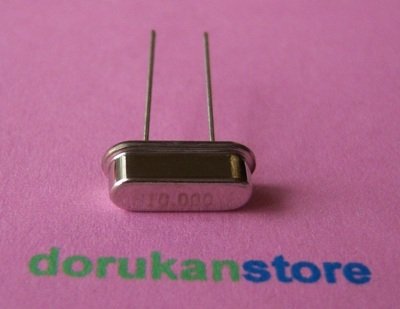 10.00 MHz  Küçük  Kristal