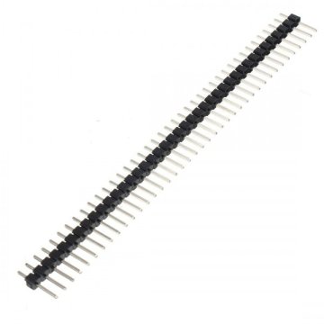 1x40 Tek Sıra Erkek Pin Header 180° 15mm