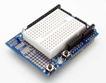 Mini Breadboardlu Arduino UNO R3 Proto Shield Kiti