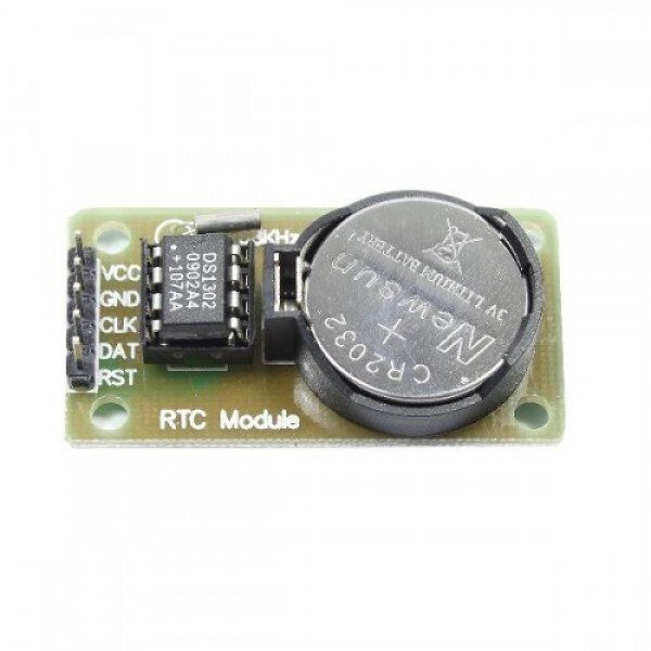 RTC Modül - DS1302 Gerçek Zamanlı Saat Devresi Modülü (Pil Hediye)