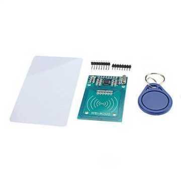 RC522 RFID NFC Kiti - RC522 RFID NFC Modülü, Kart ve Anahtarlık Kiti (13.56 MHz)