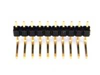 1x10 Tek Sıra Erkek Pin Header 90° (HR1x10)