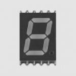 SMD-13mm Yeşil Ortak Anot Display (ELSS-506VGWA RoHS)